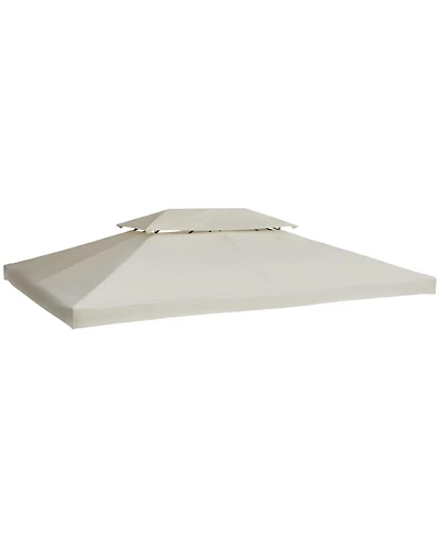 Outsunny 10' x 13' Gazebo Replacement Canopy for 84C-101,