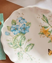 Lenox Butterfly Meadow Set of 4 Melamine Dinner Plates