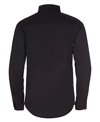 Calvin Klein Little Boys Solid Stretch Poplin Shirt