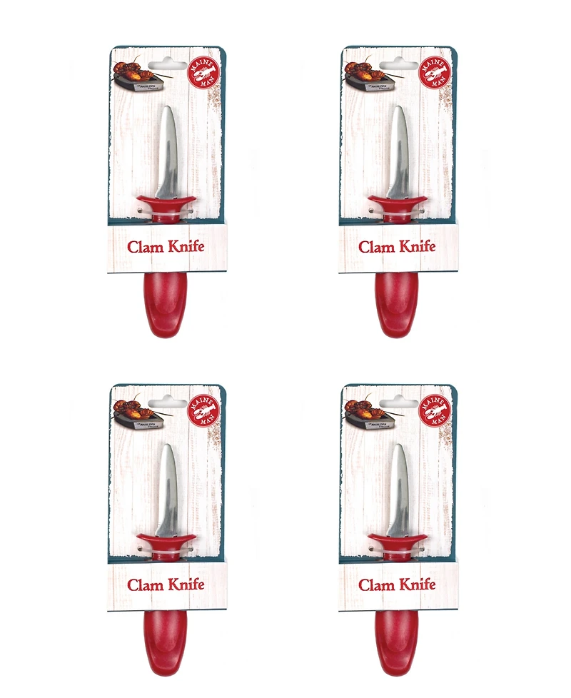 Maine Man Set of 4 Stainless Steel Clam Knife