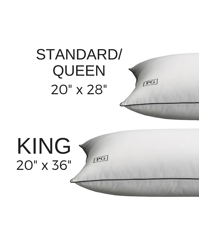Pillow Guy 100% Certified Rds White Goose Down Soft Density Pillow, King