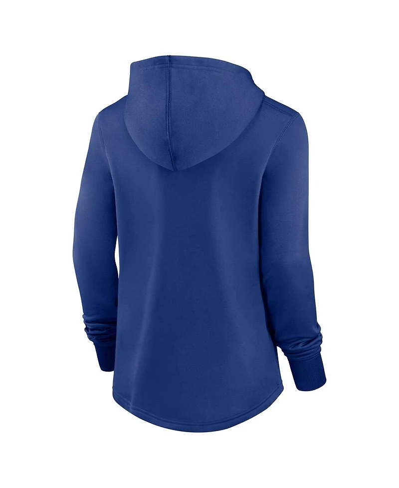 Women's Nike Royal Toronto Blue Jays Authentic Collection Pregame Performance Pullover Hoodie