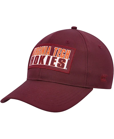 Men's Colosseum Maroon Virginia Tech Hokies Positraction Snapback Hat