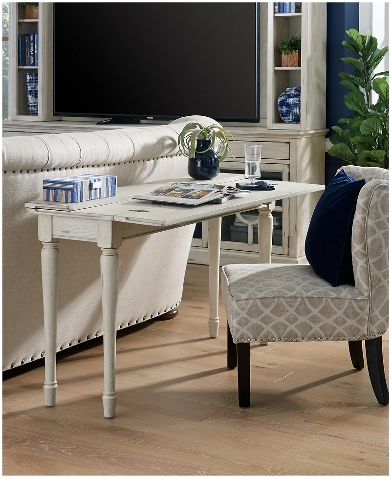 Closeout! Radius Flip Top Sofa Table