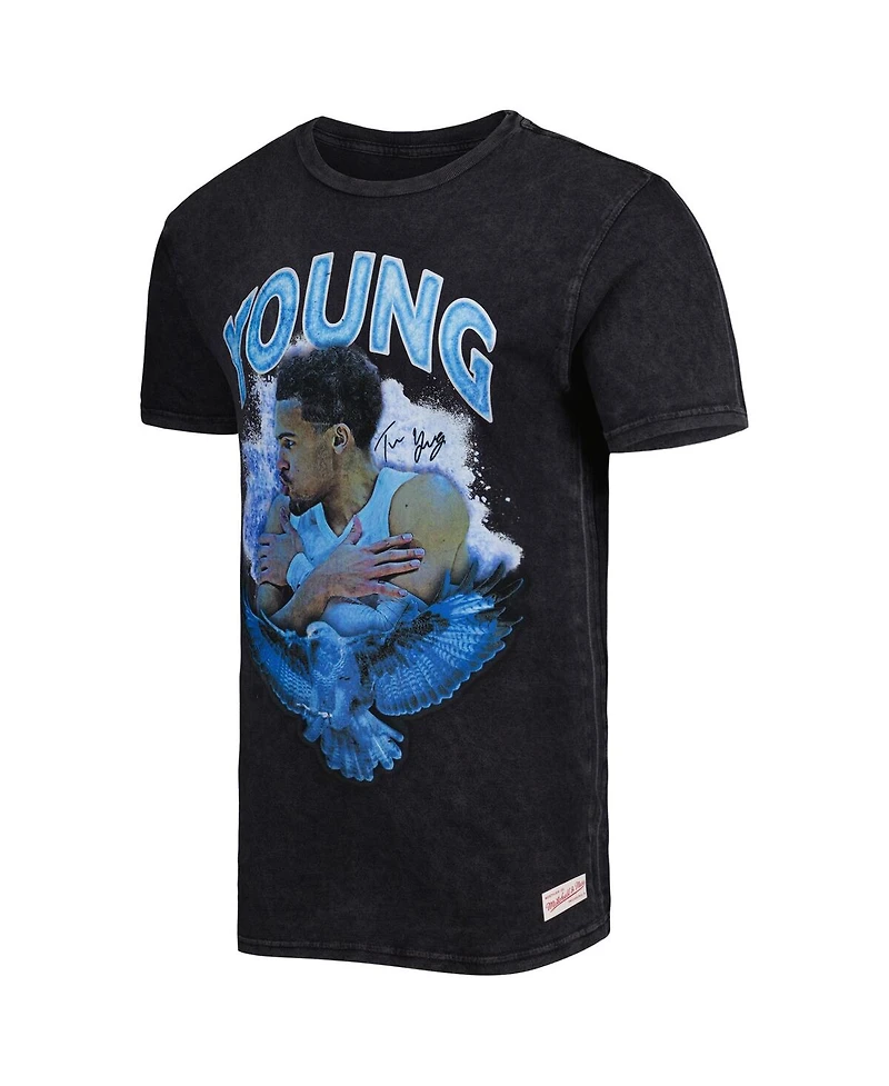 Men's Mitchell & Ness Black Trae Young Atlanta Hawks 2023 Nba All-Star Game Concert T-shirt