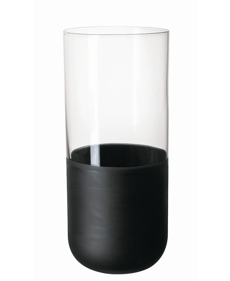 Villeroy & Boch Manufacture Rock Highball Glasses, Set of 4