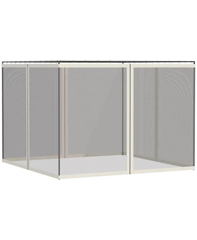 Outsunny 10' x 13' Replacement Netting for Patio Gazebo,
