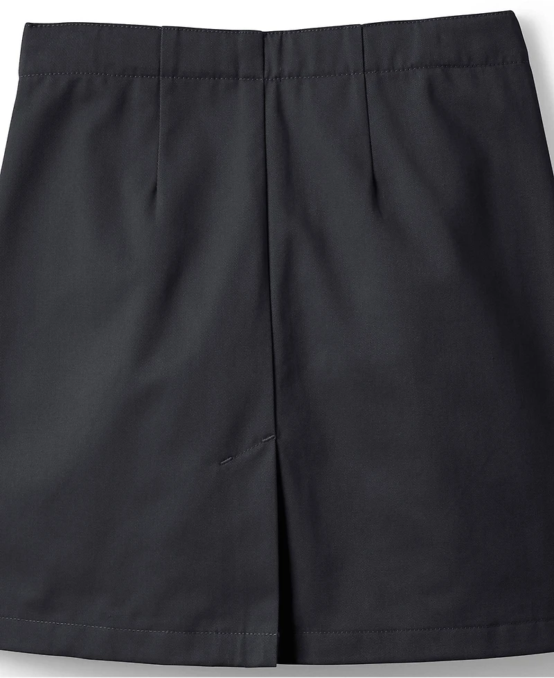 Lands' End Big Girls Plus School Uniform Blend Chino Skort Above Knee