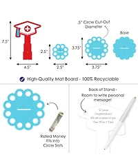 Nurse Graduation Medical Nursing Graduation Party Money Holder Gift Cash Cake