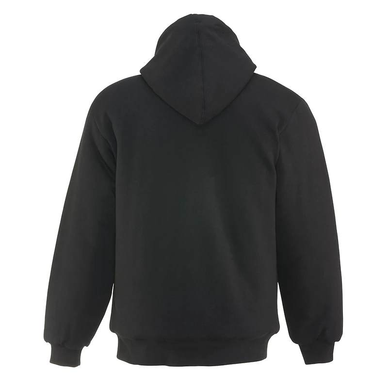 RefrigiWear Men's Insulated Full Zip Sweatshirt - Pre-Shrunk, Large Pockets