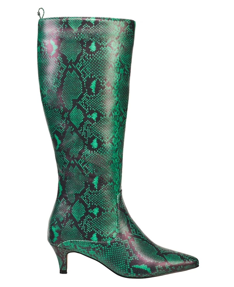 French Connection Women's Darcy Kitten Heel Knee High Boots