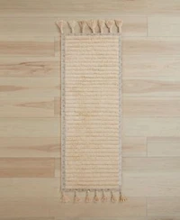 Lucky Brand Overtufted Cotton Fringe Bath Rugs