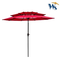 Streamdale 9ft Patio Umbrella with Tilt, Crank, & Vents