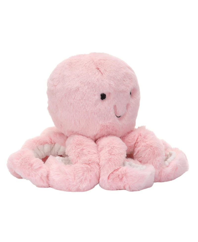 Lambs & Ivy Sea Dreams Pink Plush Octopus Stuffed Animal Toy - Bubbles