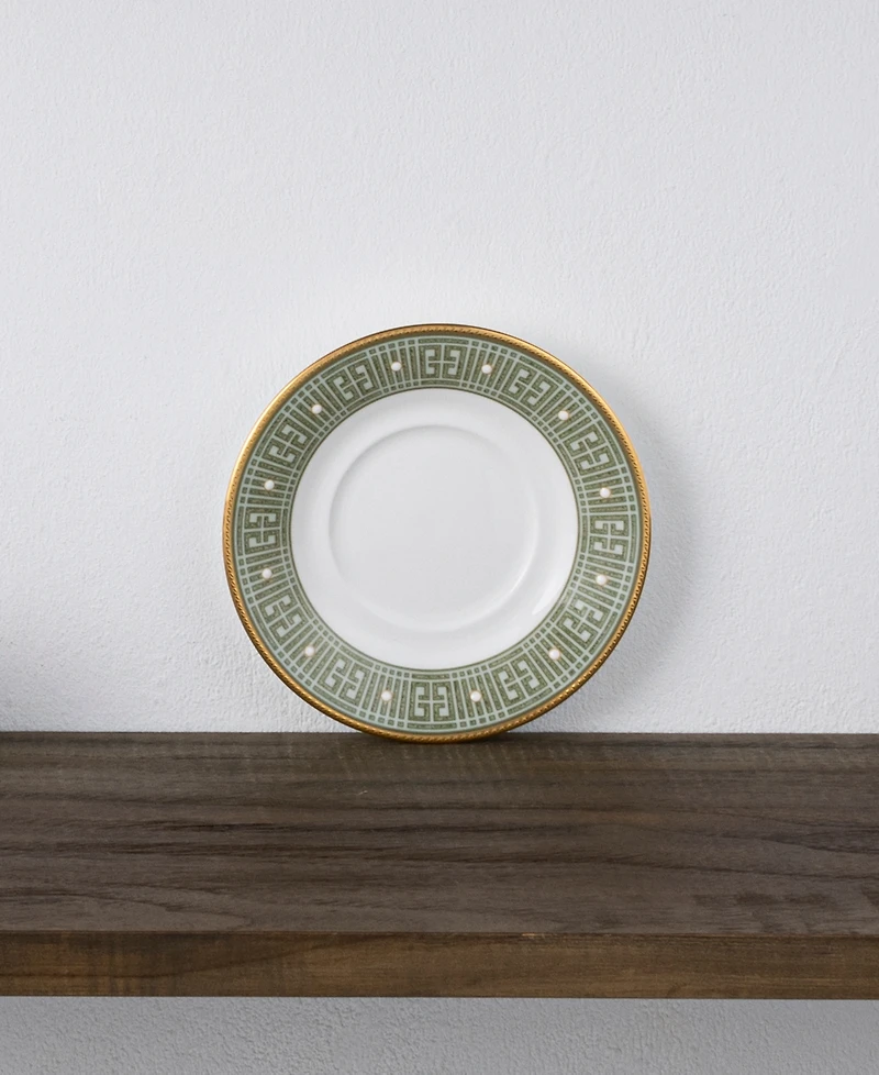 Noritake Infinity 4 Piece Saucer Set, Service for 4