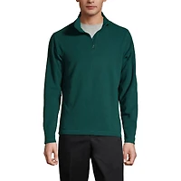 Lands' End Men's Lightweight Fleece Quarter Zip Pullover