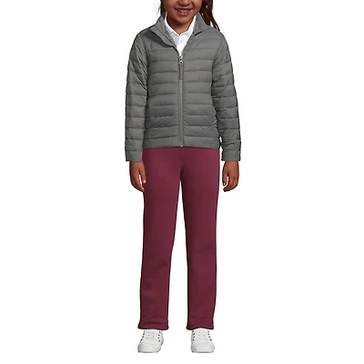 Lands' End Girls School Uniform ThermoPlume Jacket