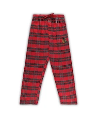 Men's Red Chicago Blackhawks Big and Tall T-shirt Pajama Pants Sleep Set