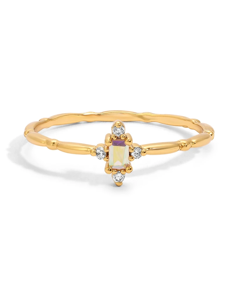 Girls Crew Faux Cubic Zirconia Treasure You Ring