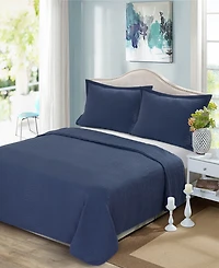 Closeout! Videri Home Brick Quilted Coverlet, King