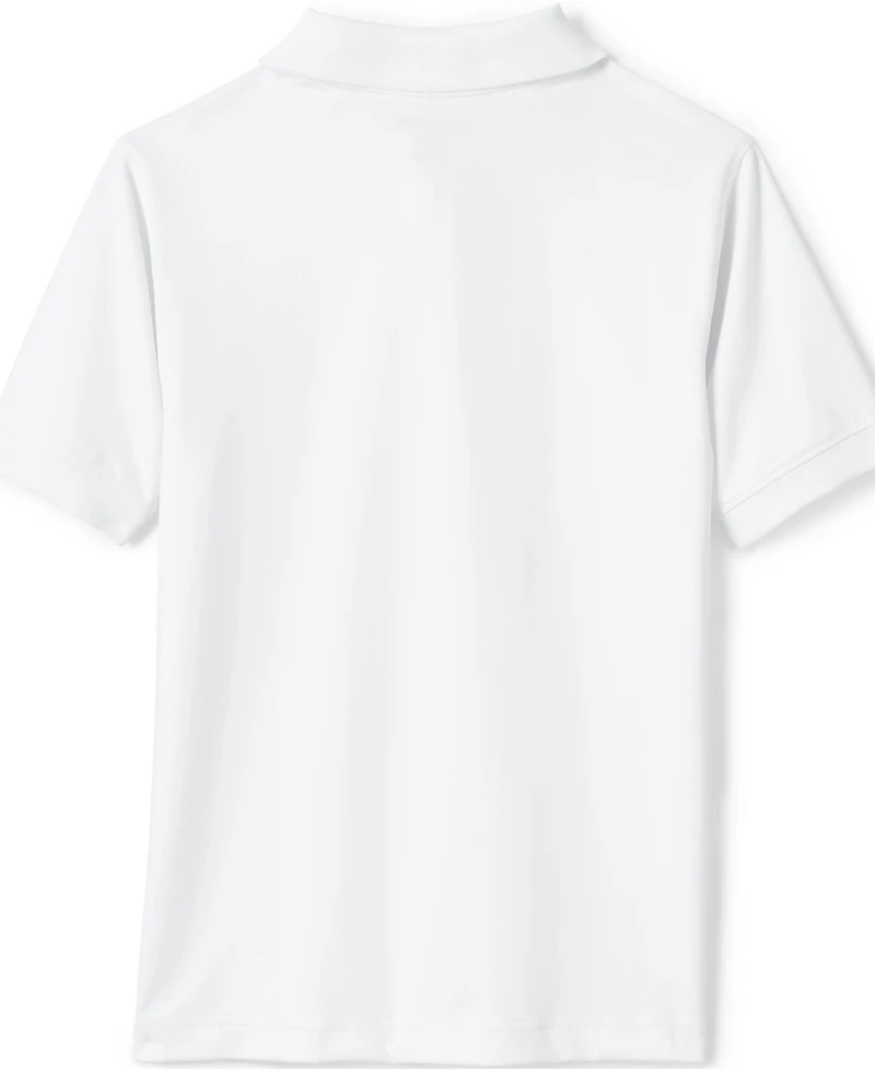 Lands' End Girls Short Sleeve Rapid Dry Polo Shirt