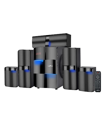 beFree Sound 5.1 Channel Surround Sound Bluetooth Speaker System
