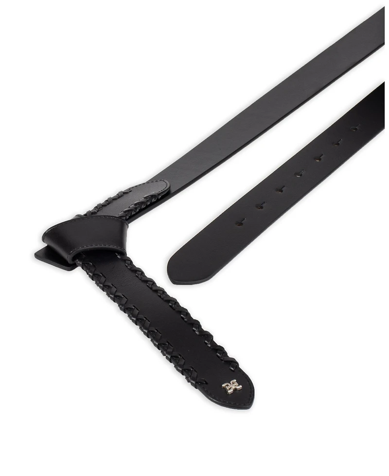 Sam Edelman Women's Pre-Knotted Faux Wrap Belt