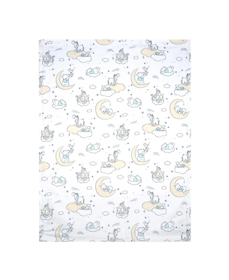 Lambs & Ivy Disney Baby Cozy Friends Winnie the Pooh Fleece Baby Blanket