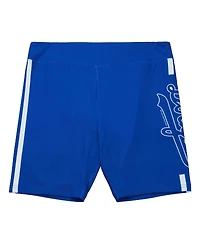 Women's Mitchell & Ness Royal Los Angeles Dodgers Biker Shorts
