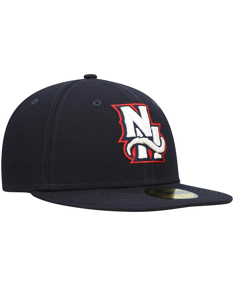 Men's New Era Navy New Hampshire Fisher Cats Authentic Collection Team Alternate 59FIFTY Fitted Hat