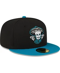 Men's New Era Black Albuquerque Isotopes Copa De La Diversion 59FIFTY Fitted Hat