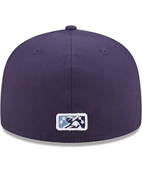 Men's New Era Navy Brooklyn Cyclones Authentic Collection 59FIFTY Fitted Hat