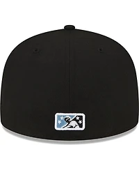 Men's New Era Black Inland Empire 66ers Copa De La Diversion 59FIFTY Fitted Hat
