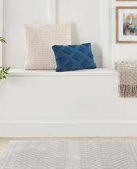 Nourison Home Astra Machine Washable ASW10 3'3" x 5' Area Rug