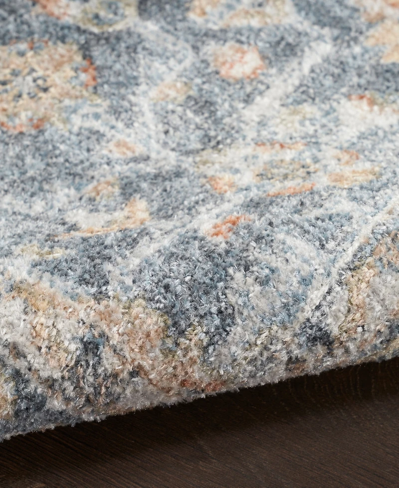 Nourison Home Astra Machine Washable ASW11 2'2" x 8' Runner Area Rug