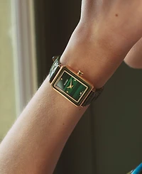 Balmain Women's Swiss Eirini Green Leather Strap Watch 25x33mm