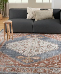 Nourison Home Astra Machine Washable ASW11 7'10" x 10' Area Rug