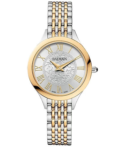 Balmain Women's Swiss Balmain de Balmain Two-Tone Stainless Steel Bracelet Watch 29mm