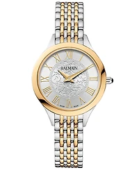 Balmain Women's Swiss Balmain de Balmain Two-Tone Stainless Steel Bracelet Watch 29mm