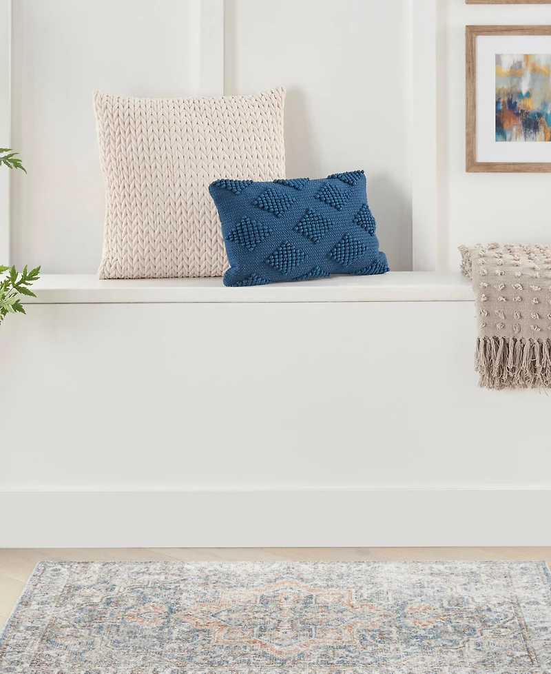 Nourison Home Astra Machine Washable ASW12 4' x 6' Area Rug