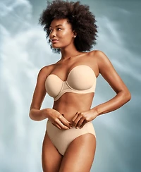 Wacoal Red Carpet Full Figure Underwire Strapless Bra 854119, Up To I Cup