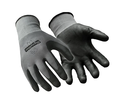 RefrigiWear Men's Nitrile Micro Foam Coated Thin Value Grip Dexterity Glove (Pack of 12 Pairs)