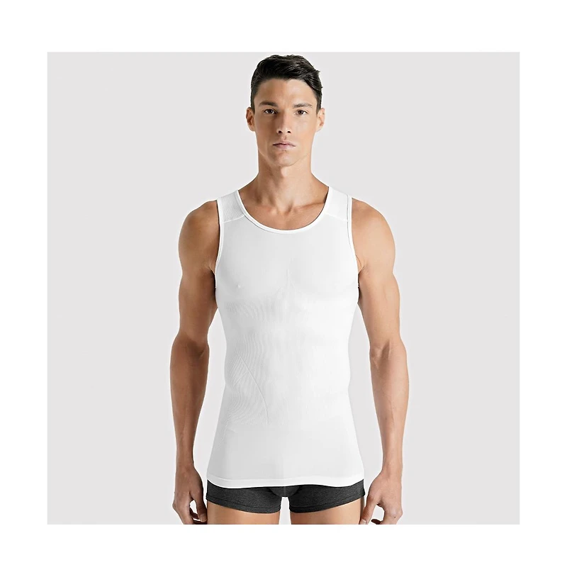 Rounderbum Men's Basic Light Compression Tank Top