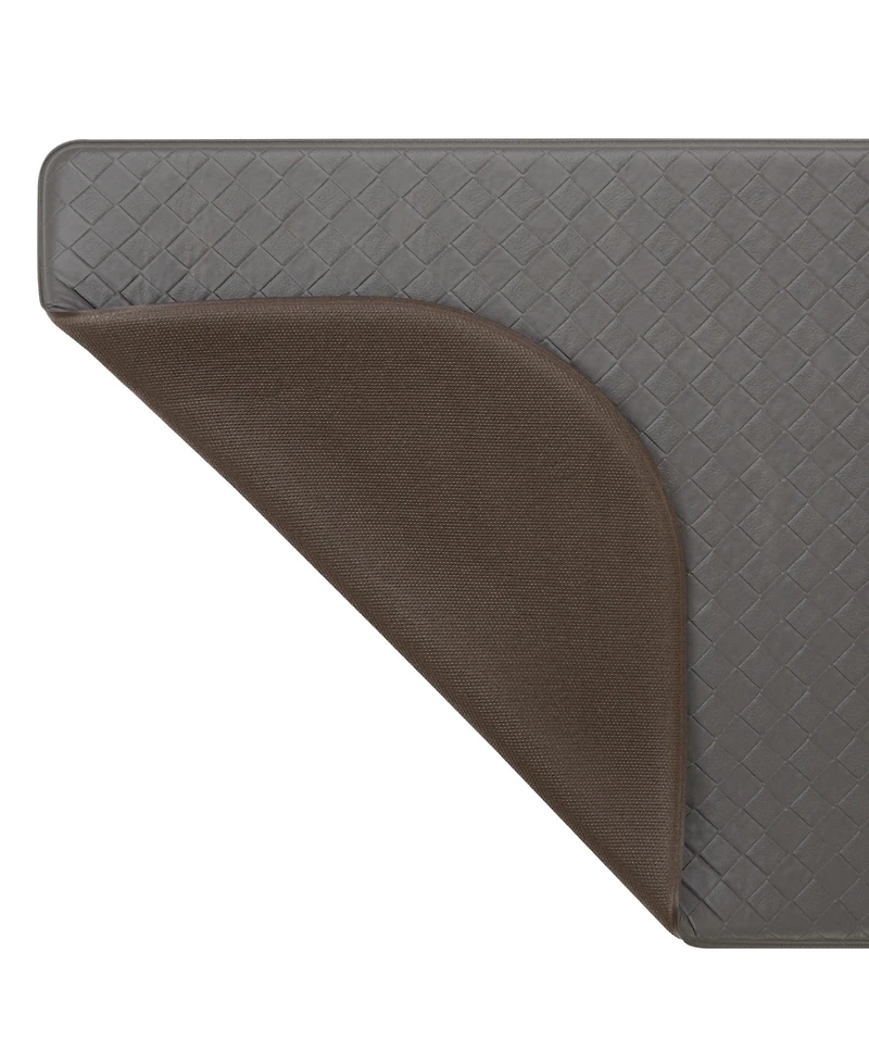 Chef Gear Playa Wedge Fatigue-Resistant Kitchen Mat, 17.5" x 60"