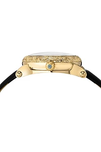Porsamo Bleu Women's Liza Automatic Satin Covered Leather Band Watch 691BLIL