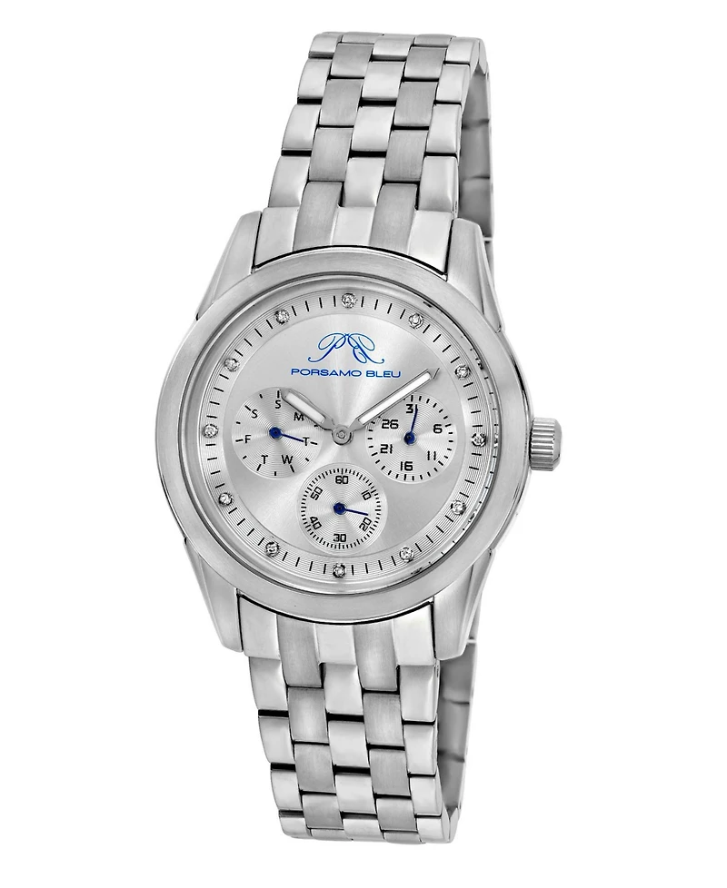 Porsamo Bleu Women's Diana Stainless Steel Bracelet Watch 741ADIS
