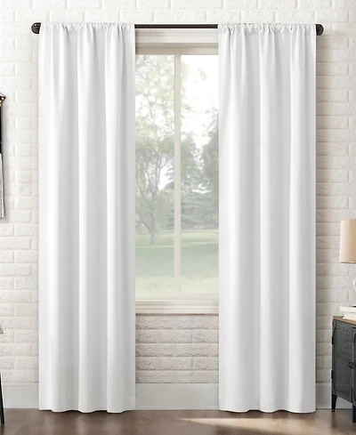 Bergen Theater Grade Extreme 100% Blackout Rod Pocket Curtain Panel