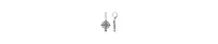 2028 Crystal Aqua Cross Earrings