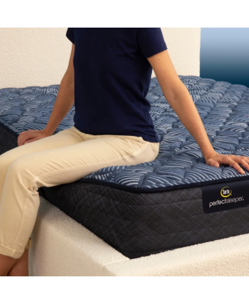 Serta Perfect Sleeper Cobalt Calm 12" Extra Firm Mattress Set