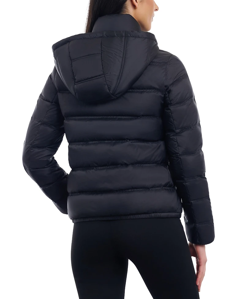 Michael Michael Kors Women's Hooded Packable Bomber Puffer Coat